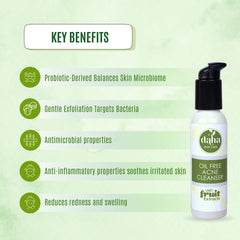 Oil Free Acne Cleanser - 100ml | Daha Skin Care